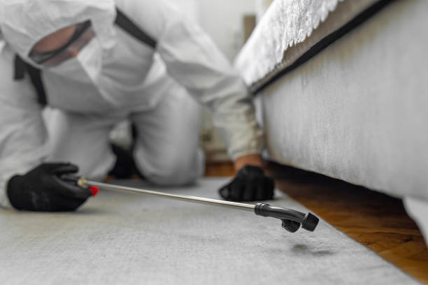 Professional Mosquito Control technician working in Monroe, WA
